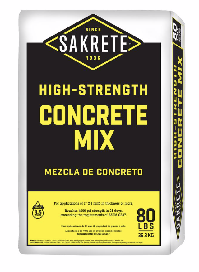 SAKRETE 80 lbs Concrete Mix