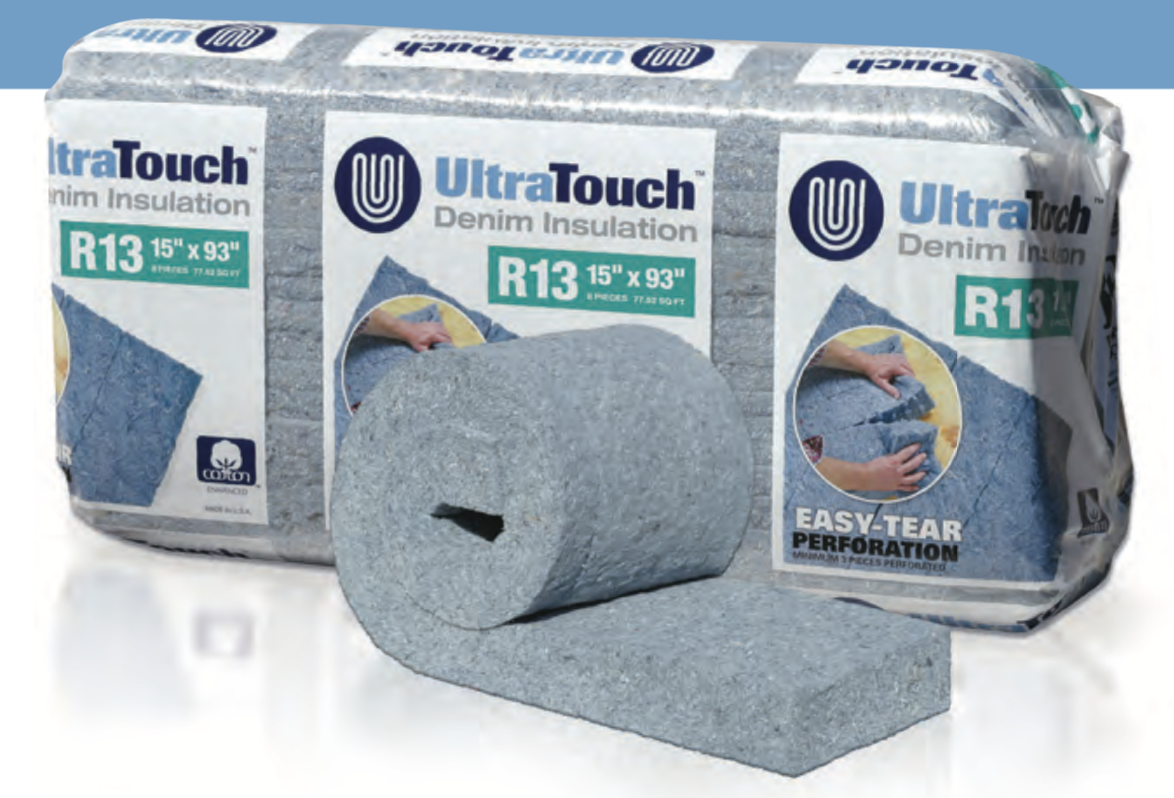 UltraTouch Recycled Denim Insulation