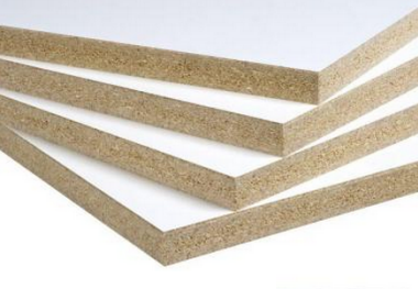 Melamine over particle board