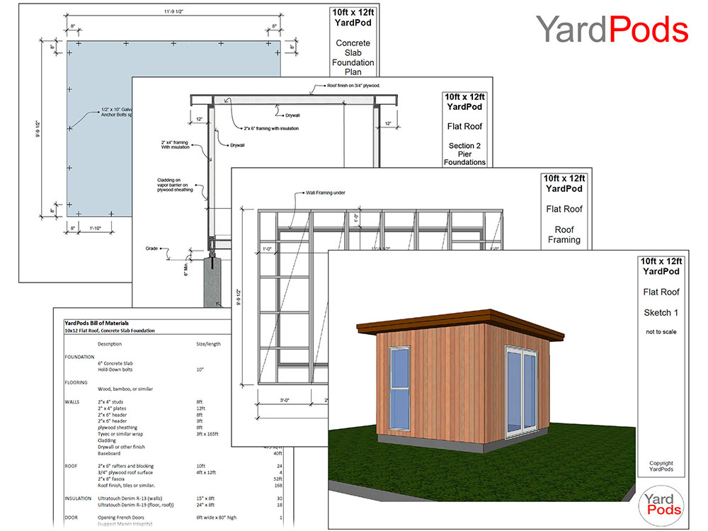 YardPod Construction Drawing Set
